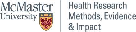 health research methodology mcmaster